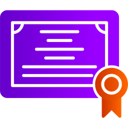 Certificate  Icon