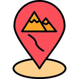 Desert Location  Icon