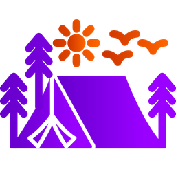 Camping Zelt  Symbol