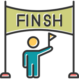 Finish Line  Icon