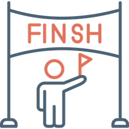 Finish Line  Icon