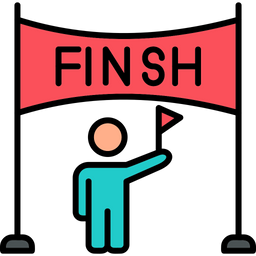 Finish Line  Icon