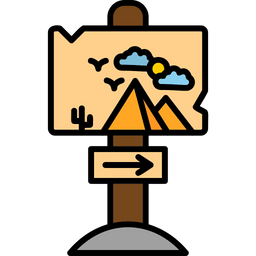 Directional Sign  Icon