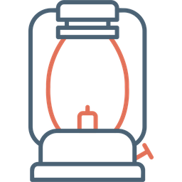 Campinglampe  Symbol