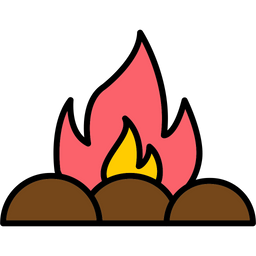 Lagerfeuer  Symbol