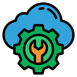 Cloud Configuration  Icon