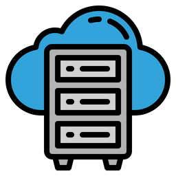 Cloud Server  Icon