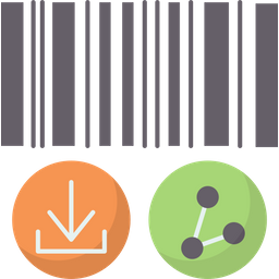 Barcode Share  Icon