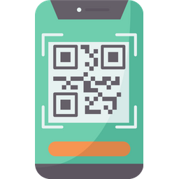 Mobile Qr Code  Icon