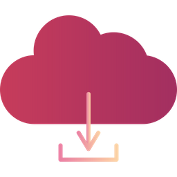 Cloud Download  Icon