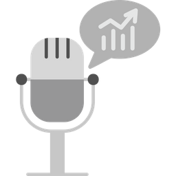 Bar Chart Podcast  Icon