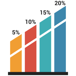 Infographic Bar  Icon