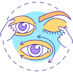 Do eyelid massage  Icon