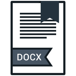 Docx file  Icon