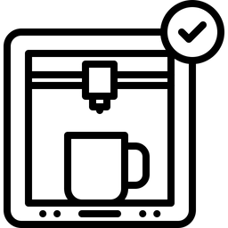 Becherdruck prüfen  Symbol