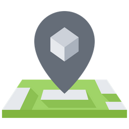 3 D Printing Location  Icon