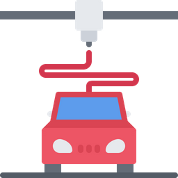 Car Printing  Icon