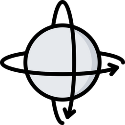 360°-Drehung  Symbol