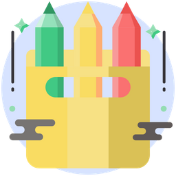 Colored Pencil Color Icon
