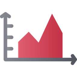 Gráfico analítico  Ícone