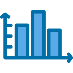 Gráfico de barras  Ícone