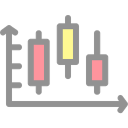 Candlestick Graph  Icon