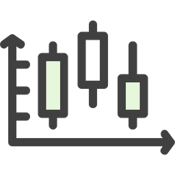 Candlestick Graph  Icon