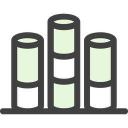 Cylindrical Bars  Icon