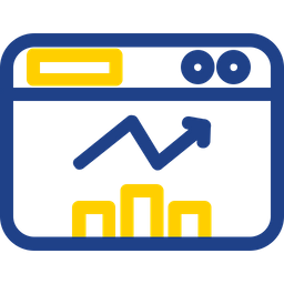 Gráfico de barras  Ícone