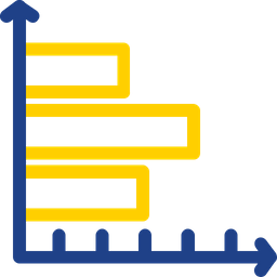 Gráfico de barras  Ícone