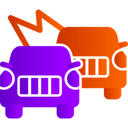 Accident Car  Icon