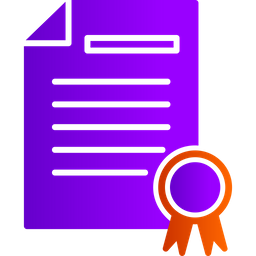 Certificate  Icon