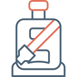Asiento de coche  Icono