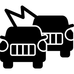 Unfallauto  Symbol