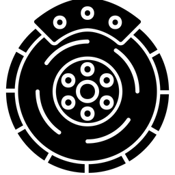 Scheibenbremse  Symbol