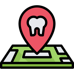 Dentist Location  Icon