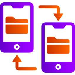 5 G File Transfer  Icon