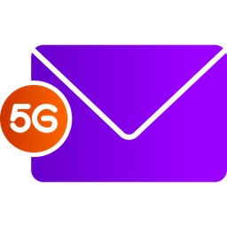 5 G Email  Icon