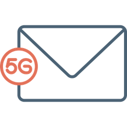 5 G Email  Icon