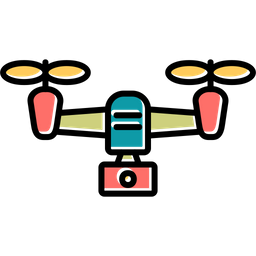 5 G Drone  Icon