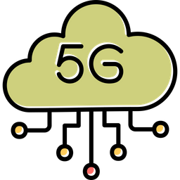 5 G Cloud Computing  Icon