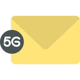 5 G Email  Icon