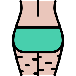 Cellulite Leg  Icon