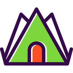 Camp  Icon