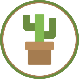 Cactus Pot  Icon