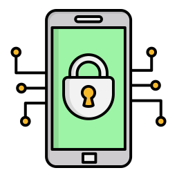 Mobile security  Icon