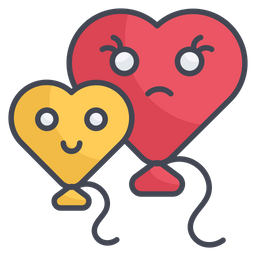 Heart Ballon  Icon