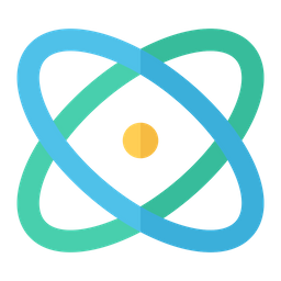 Atom Simple  Icon