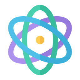 Atom Simple  Icon