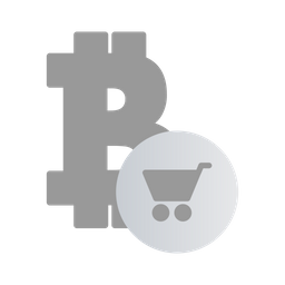 Bitcoin Market  Icon